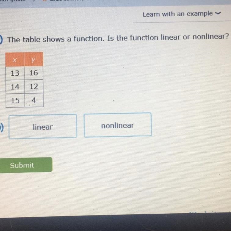 Linear or non linear?-example-1