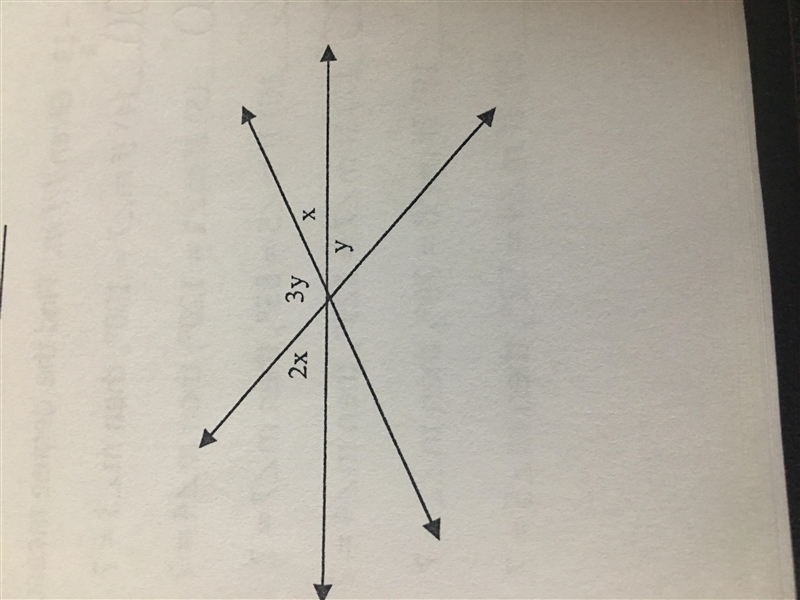 Refer to the figure. Find the value of x and y-example-1