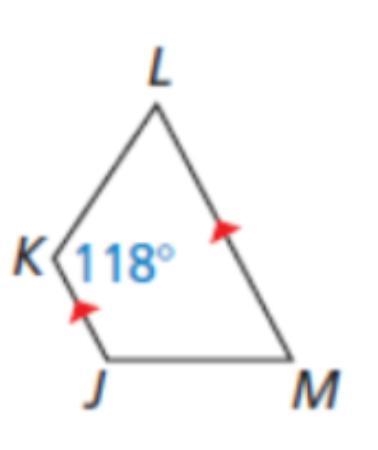 Find angle M and angle J of the isosceles trapezoid-example-1