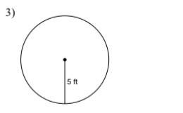 Find the circumference of each circle. Use your calculator's value of p. Round your-example-1