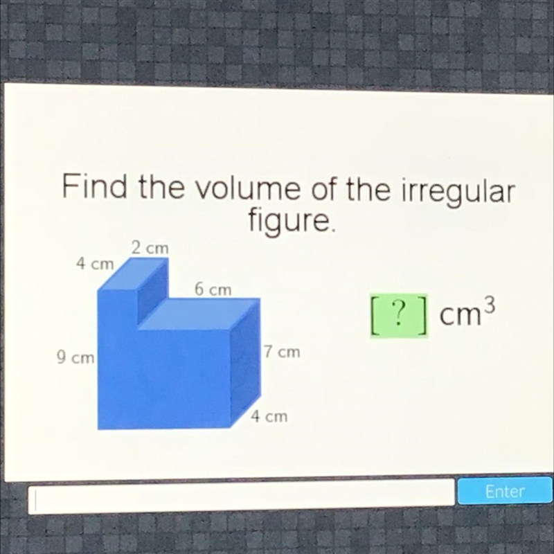 Please help me. No links are allowed. This is really urgent find the volume of the-example-1