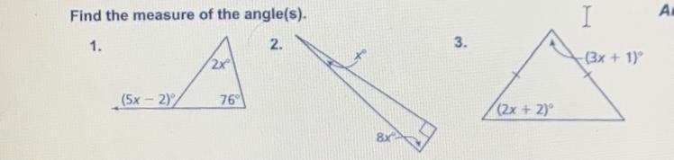 I’m having trouble with geometry, if anyone could help me i would appreciate it :)-example-1