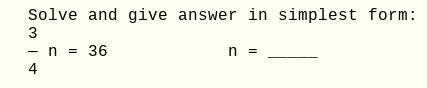 Solve and give answer in simplest form:-example-1