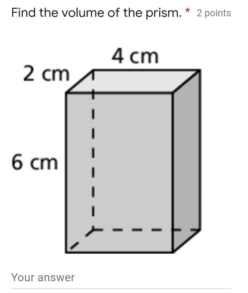 Anyone can Calculate the volume of this prism pls-example-1