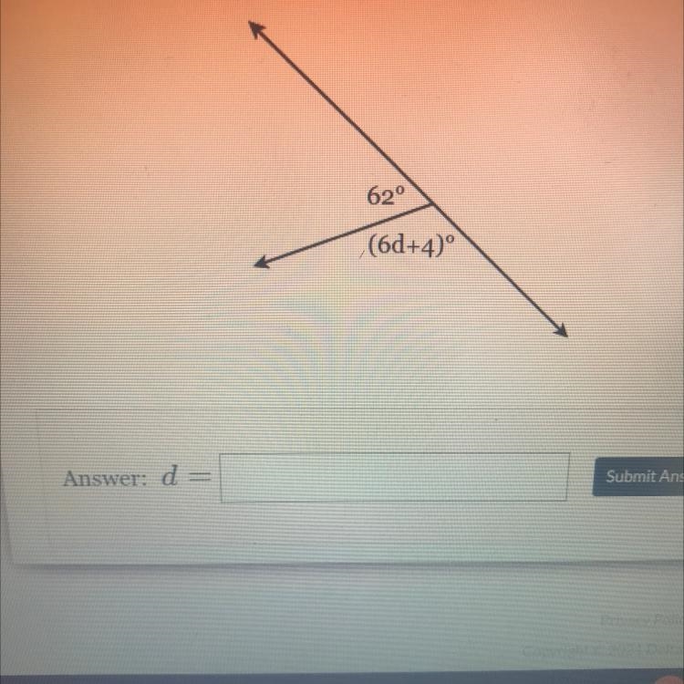 Solve for the value of d.-example-1