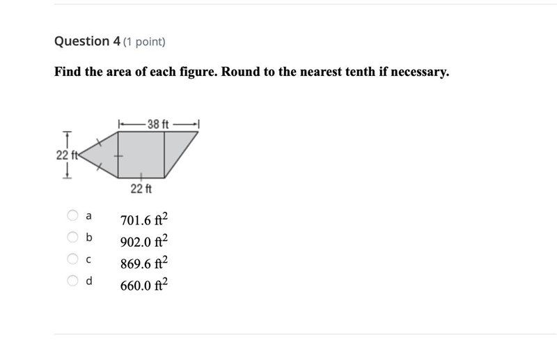 Find the area of each figure. Round to the nearest tenth if necessary.-example-1