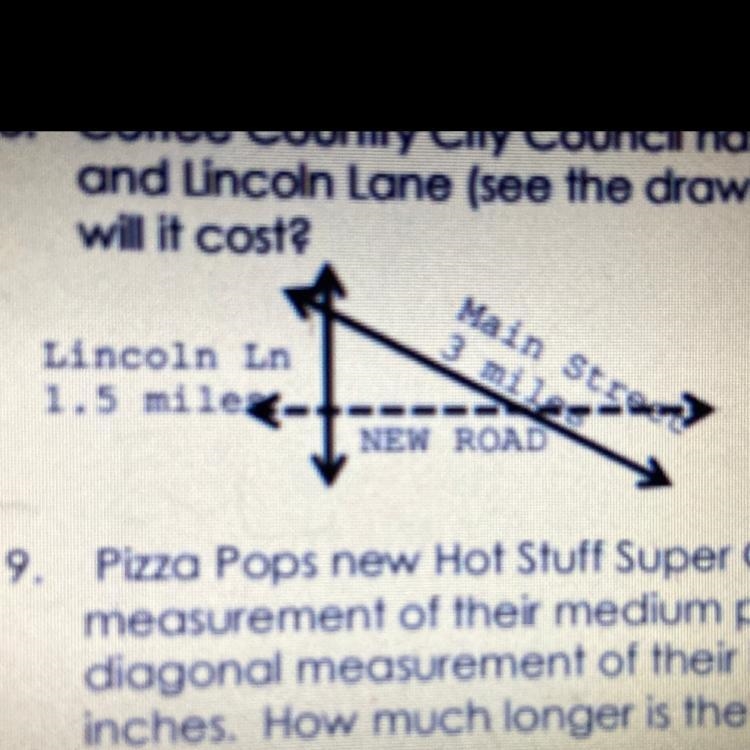 8. Coffee Country City Council has decided to build a new road to connect Main Street-example-1