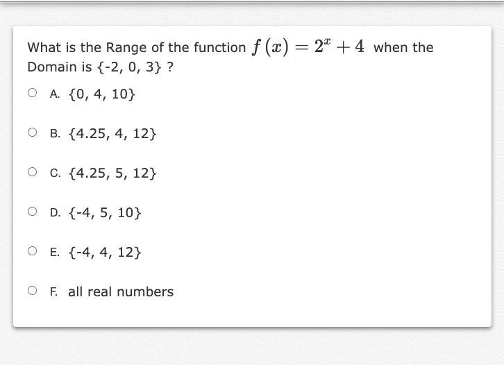 What is the Range of the function-example-1