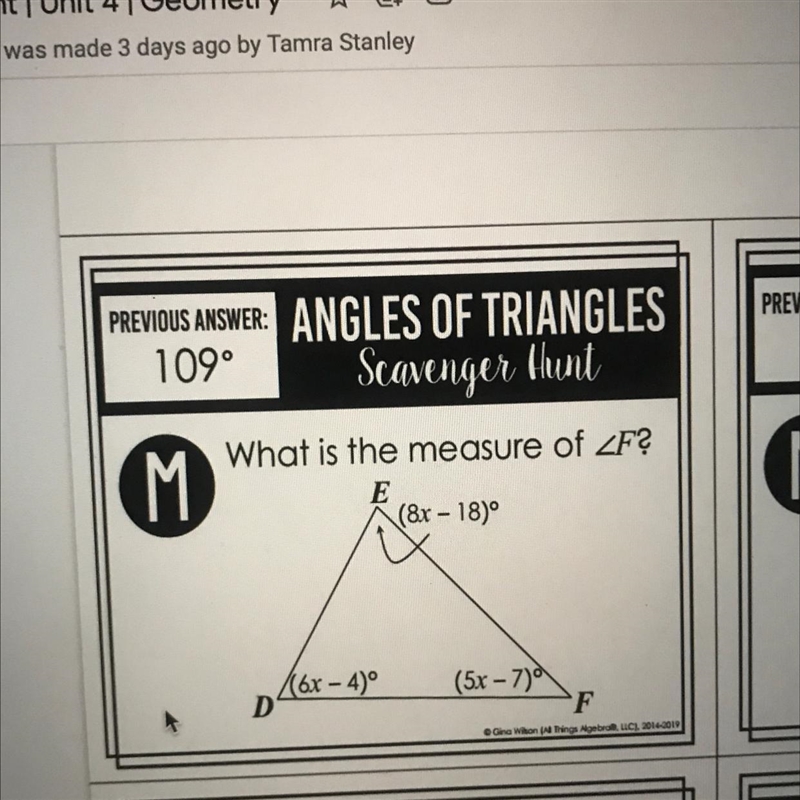 What is the measure of angle f-example-1