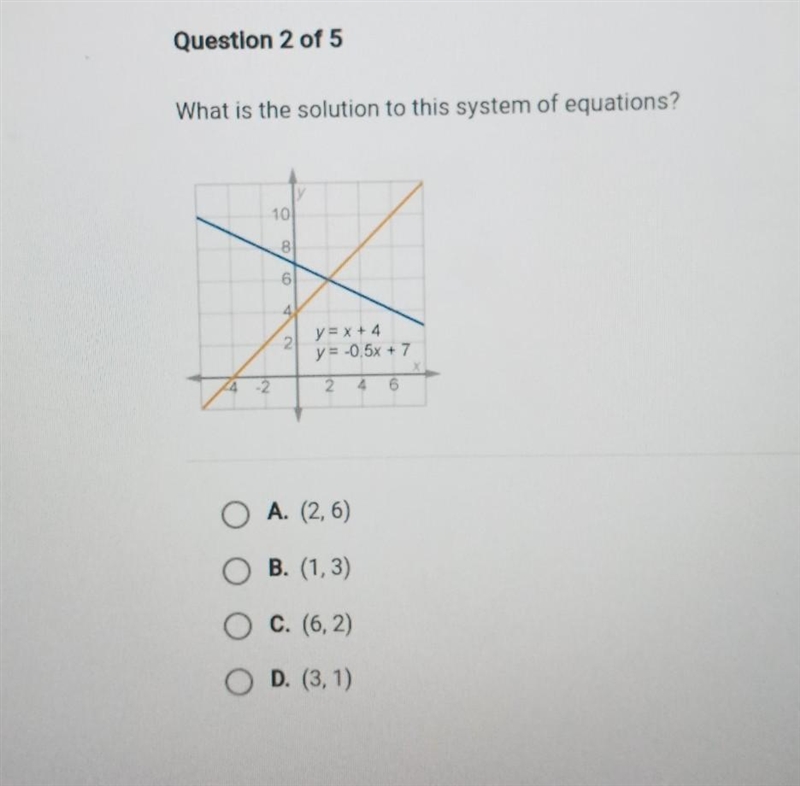 What is the solution to this system of equations?​-example-1