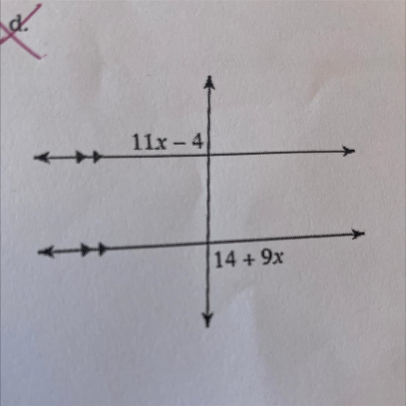 Please solve both equations for x-example-1