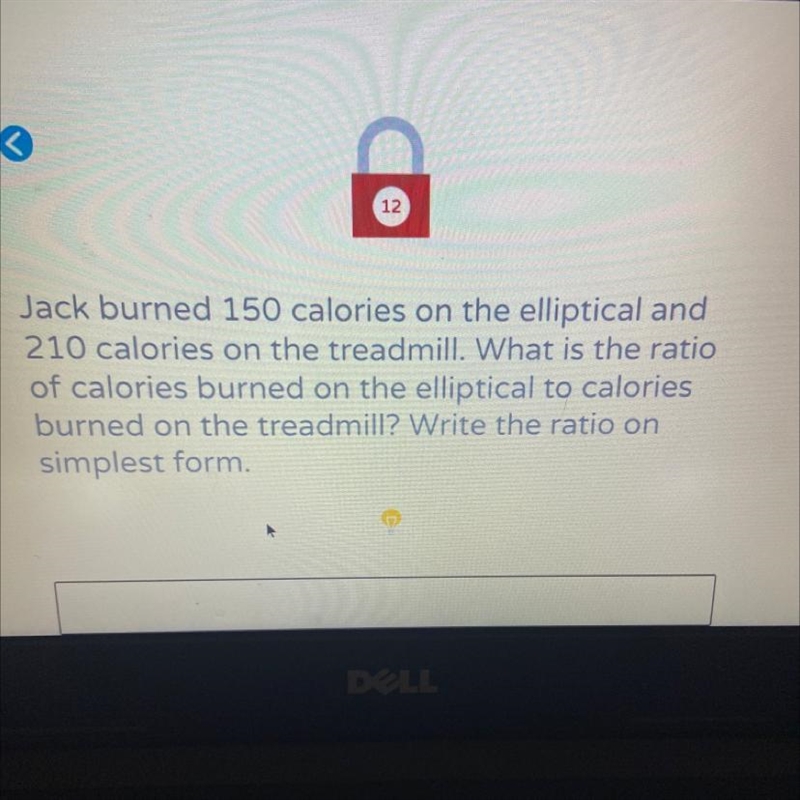 12 Jack burned 150 calories on the elliptical and 210 calories on the treadmill. What-example-1