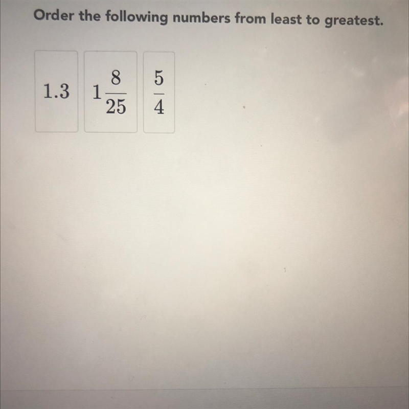 What is the order from least to greatest?-example-1