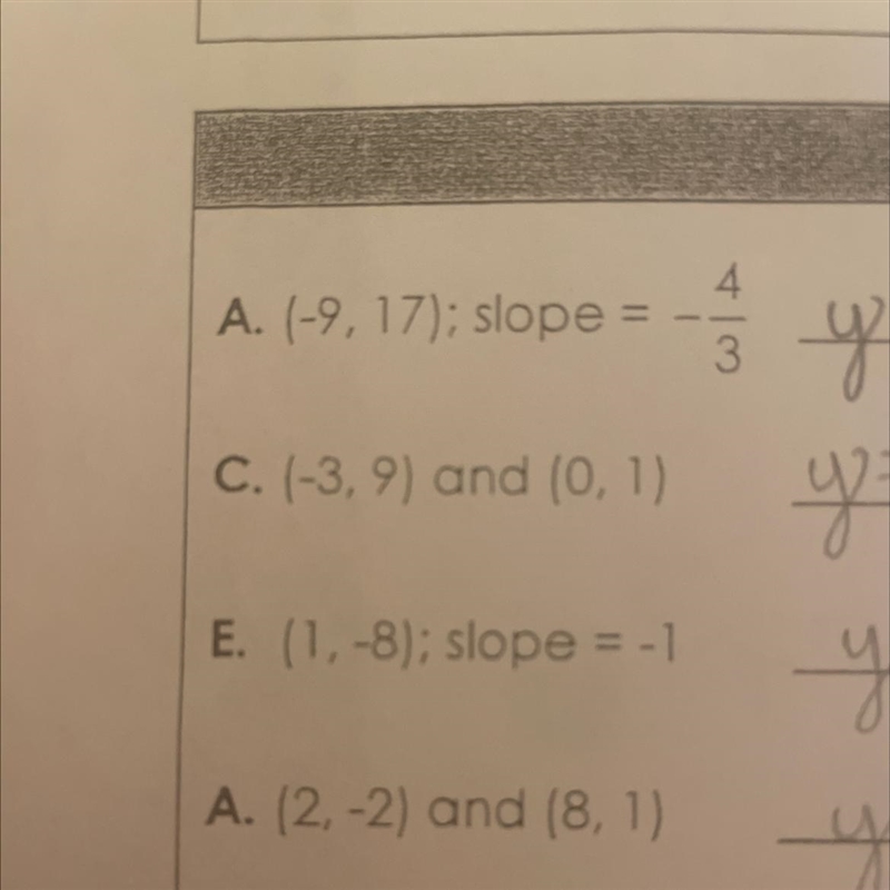 Can somebody please tell me how to show the work and solve for this type of thing-example-1