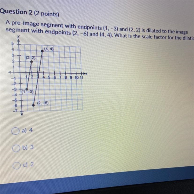 PLEASE HELP!! The choices are... A) 4 B) 3 C) 2 D) 1-example-1