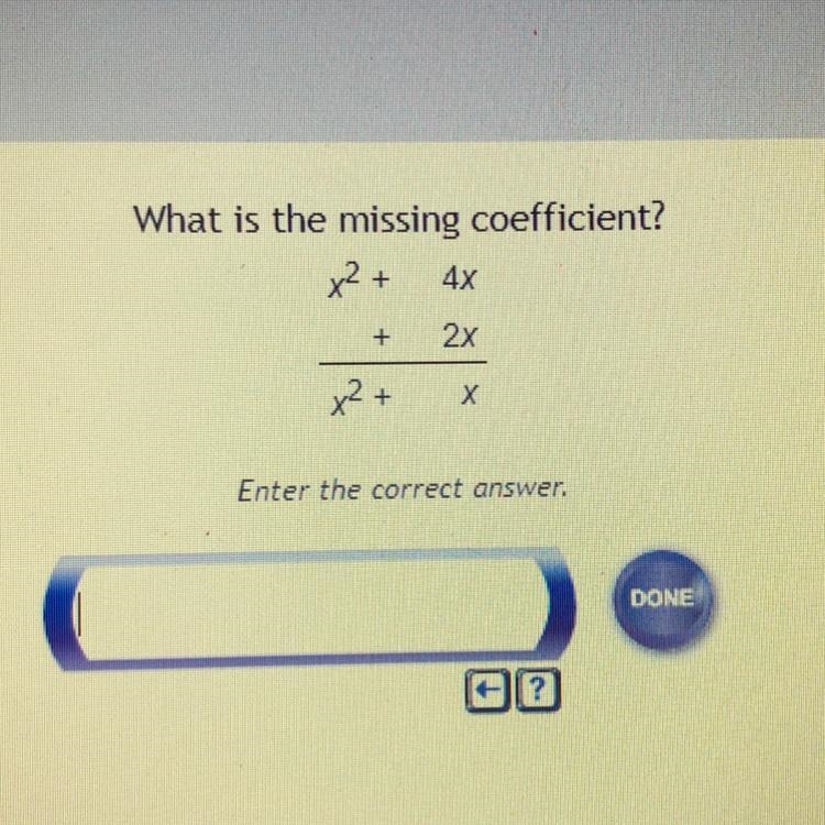 What is the missing coefficient? See photo!! Thanks-example-1