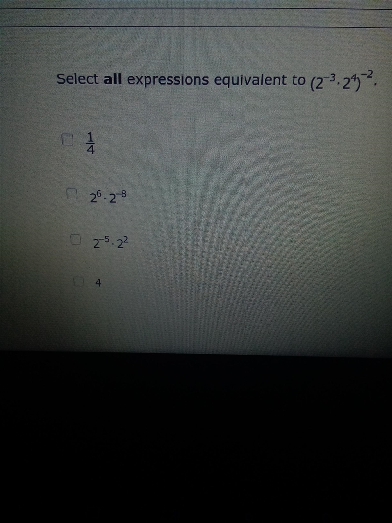 Wich expression equivalent to-example-1