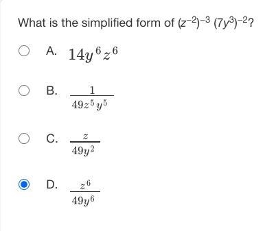 Did I do the math right? Is it D?-example-1