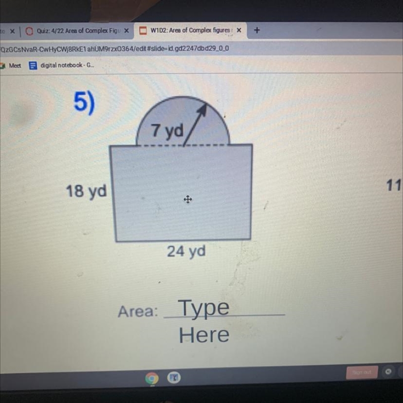 What is the area of this figure-example-1