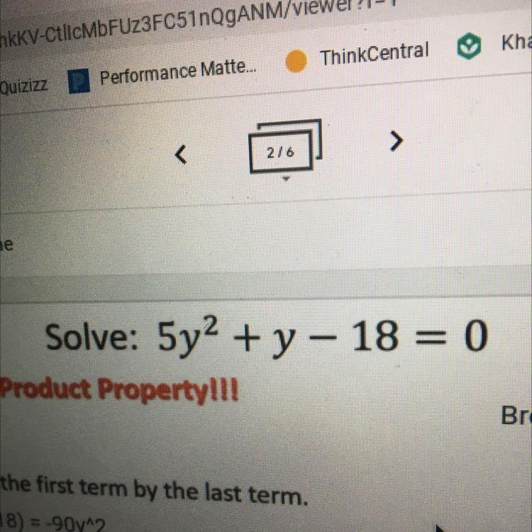 PLEASE HELP!!! Using the zero product property.-example-1