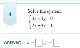 Solve the system in the image below-example-1