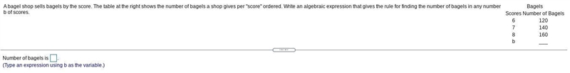 The number of bagels is ___?-example-1