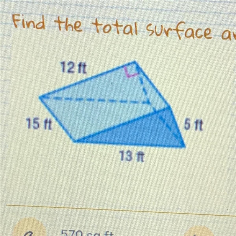 Find the total surface area of the shape-example-1