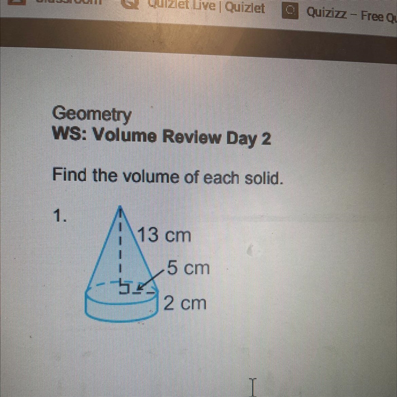 Find the volume of each solid-example-1