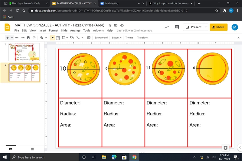 This is some question pizza circles in math-example-1