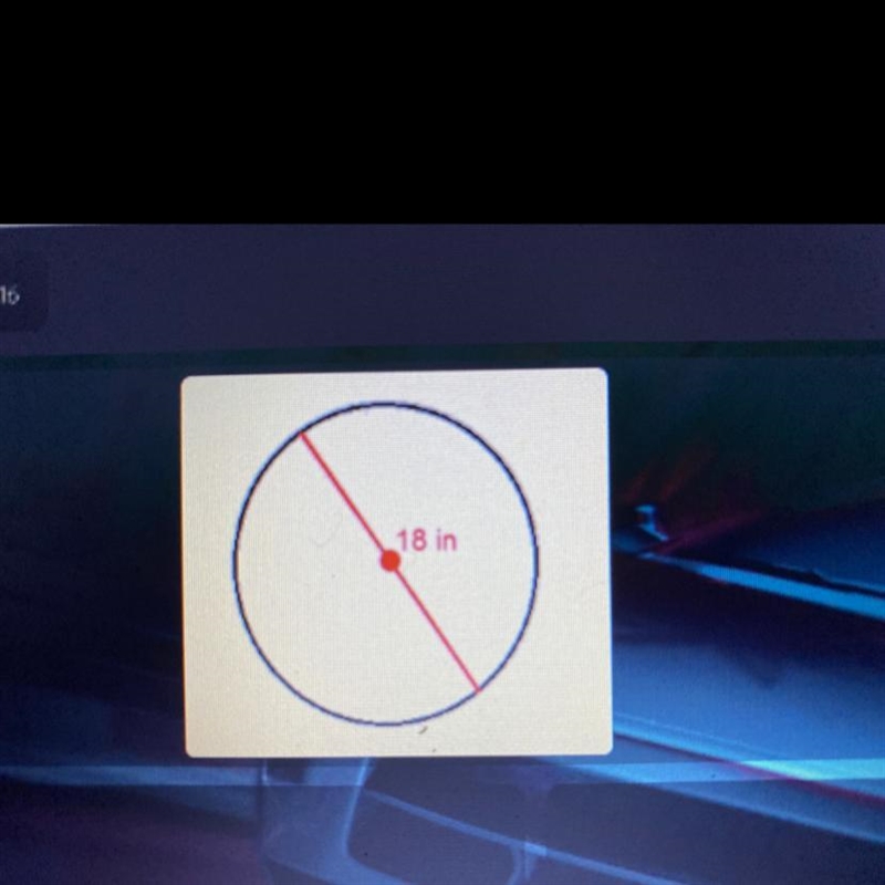 What is the radius of this circle?-example-1