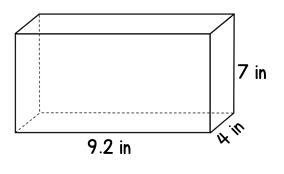 Solomon is wrapping presents for his 7 teachers. The box is shaped like the figure-example-1