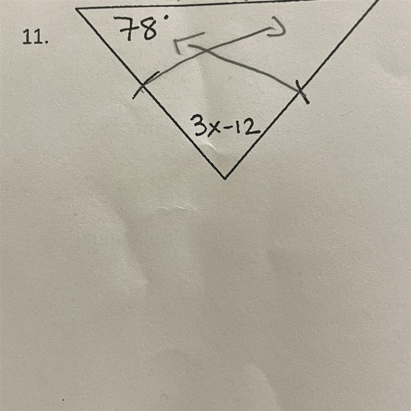 What is number 11. solve for x-example-1