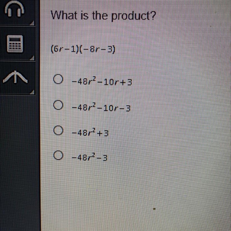 What is the product? (6r-1)(-8r-3)-example-1