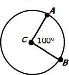 Find the length of arc AB when the diameter of circle C is 10 inches. 20π in 2600π in-example-1