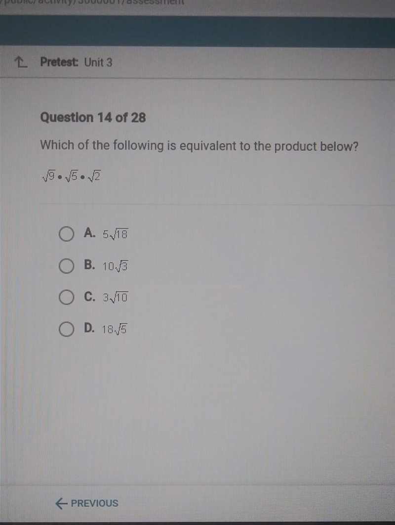 Which of the following is equivalent to the product below? thank you for helping!​-example-1