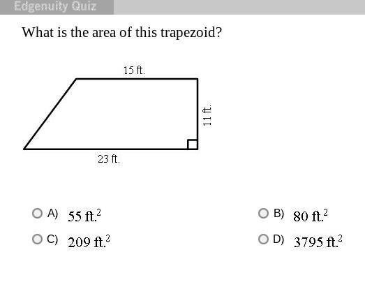 Please help me out... ;-; What is the area of this trapezoid?-example-1