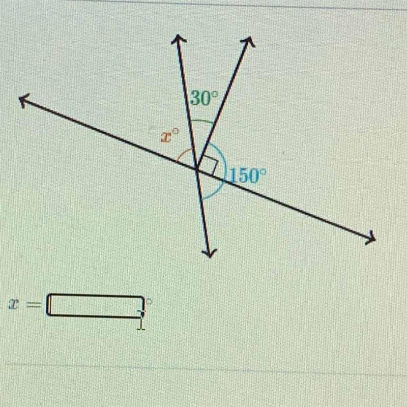 Please help, find x.-example-1