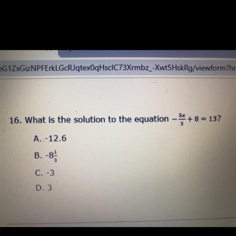 What is the solution to the equation?-example-1