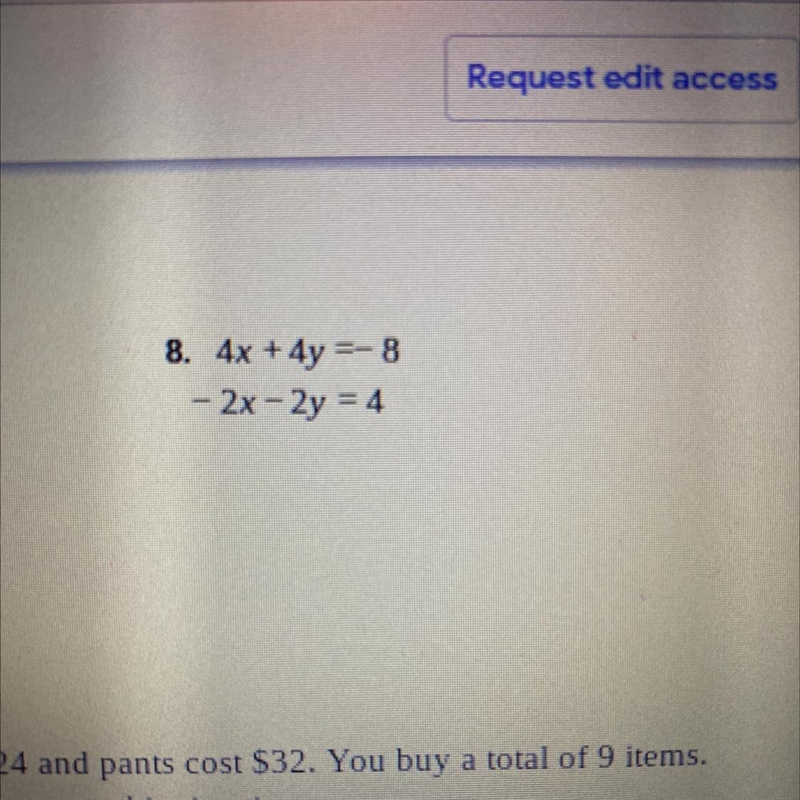 Solve the system of linear equations-example-1