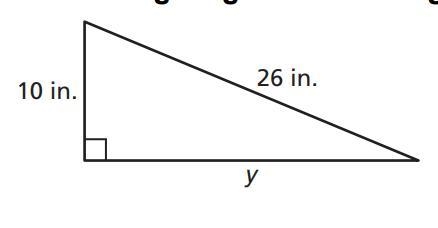 ITS URGENT find the missing length of the triangle.-example-1