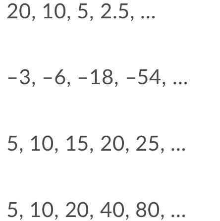 Which sequence is an example of an arithmetic sequence-example-1