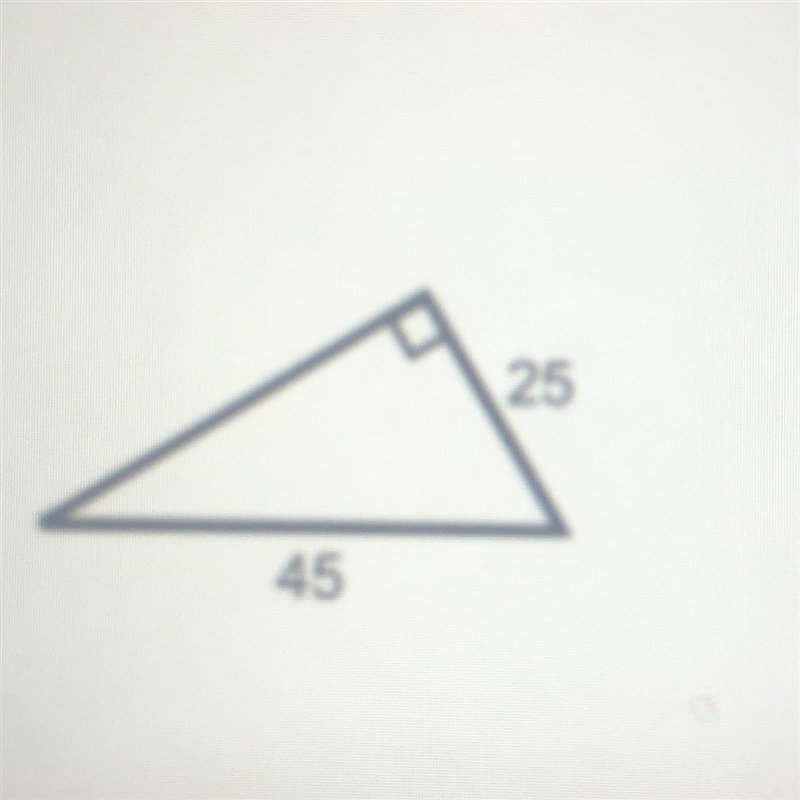 HELP ME ASAP PLEASE Find the length of the missing side. Simplify all radicals.-example-1