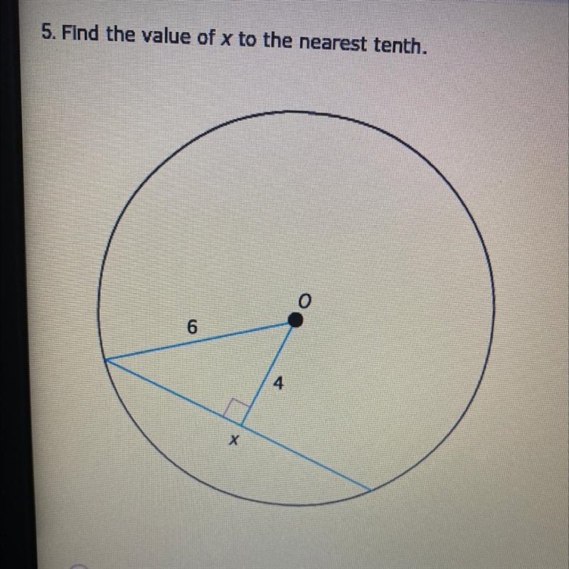 1. Find the value of x to the nearest tenth A. 8.1 B. 7.5 C. 8.9 D. 7.9-example-1