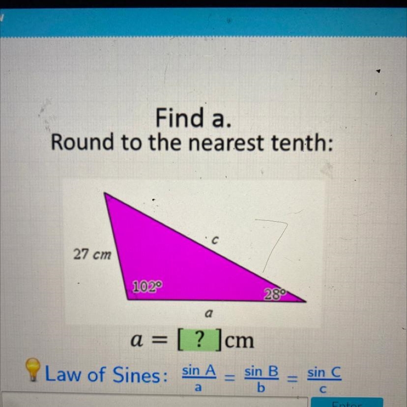 Find y round to the nearest tenth-example-1