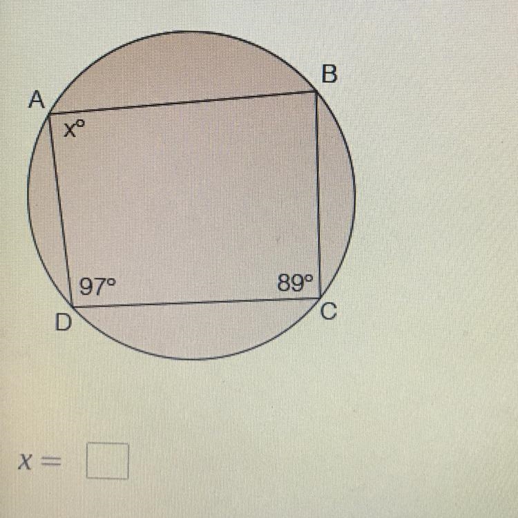 Find the Value of x.-example-1