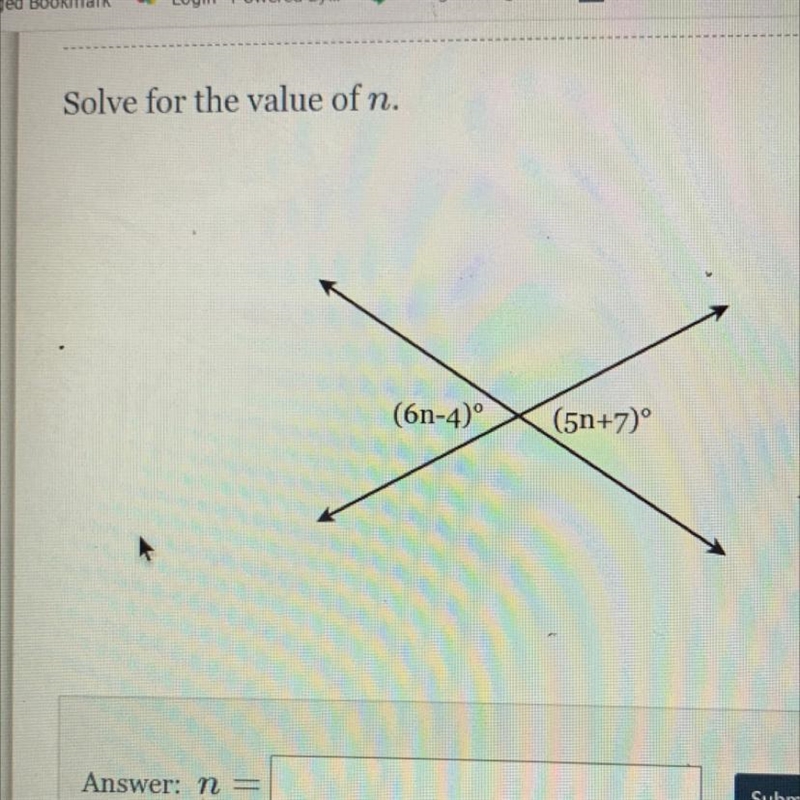 What is the value of n-example-1