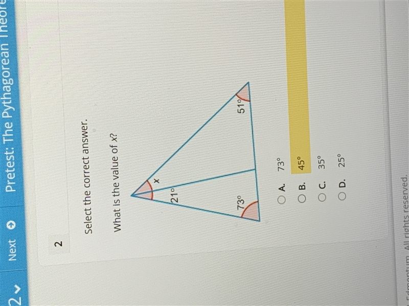 What is the value of x-example-1