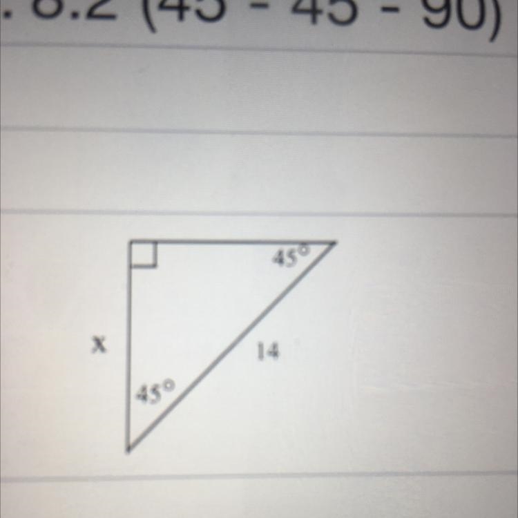 Value of x Can you help out again-example-1