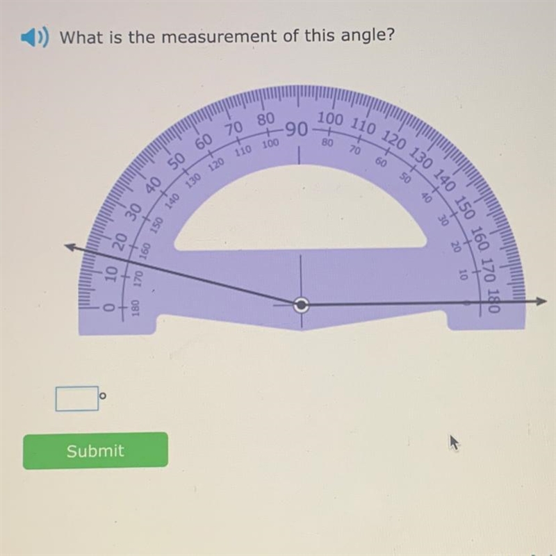 What is the measurement of this angle?-example-1