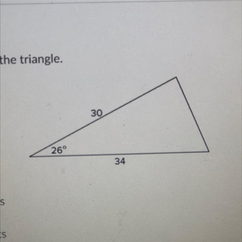 Determine the area of the triangle. 223.6 square units 248.7 square units 447.1 square-example-1